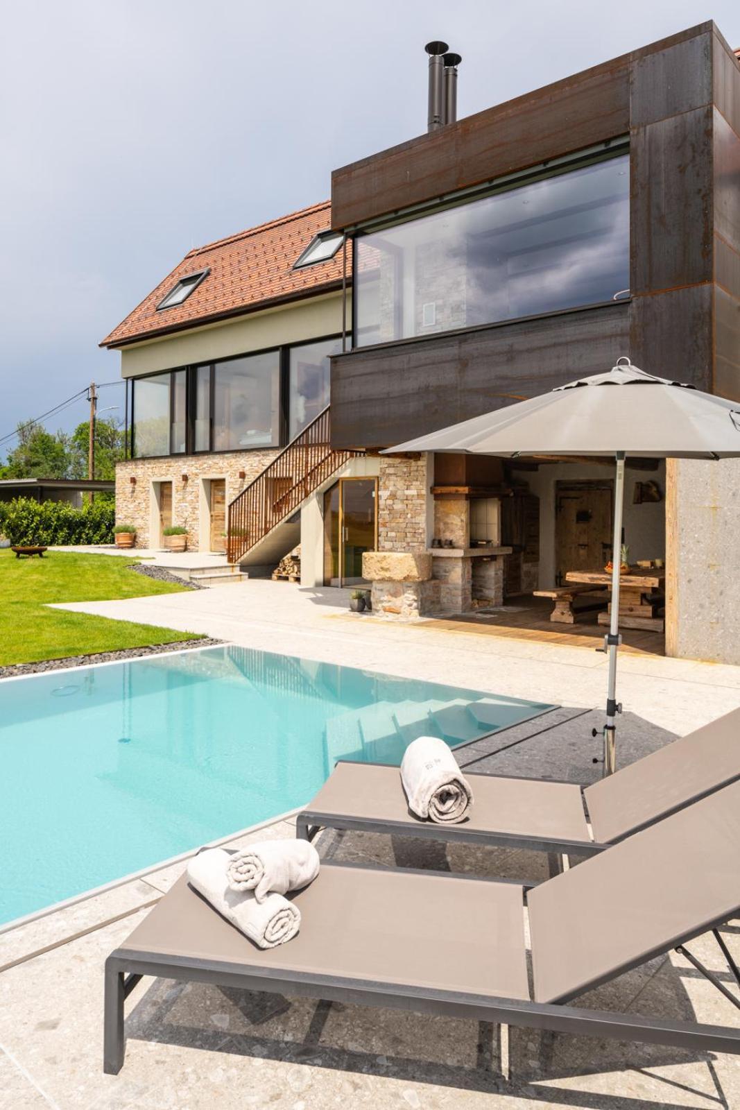 KOGELMAX Exclusive Vacation Home, Südsteiermark Leibnitz Exterior foto