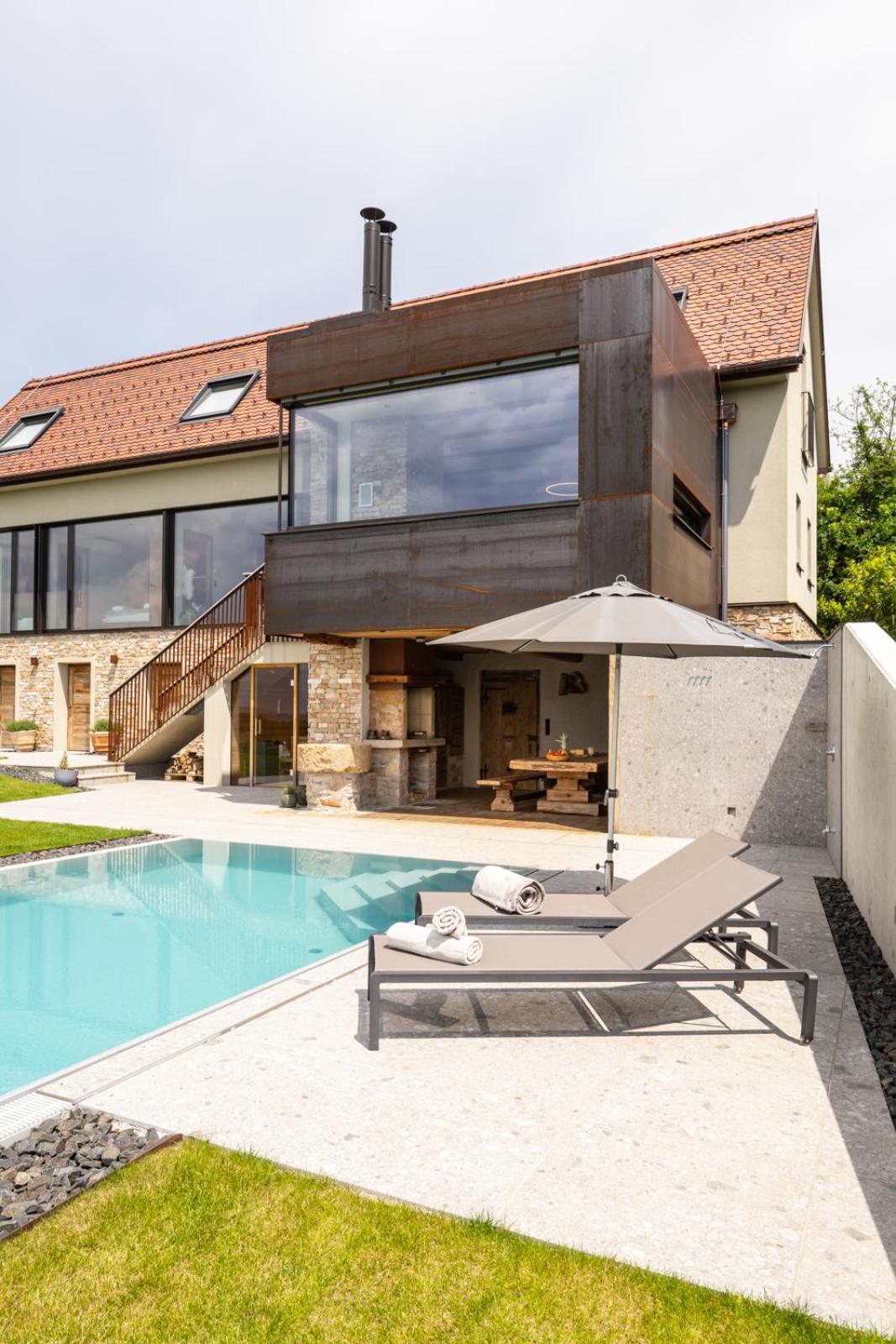 KOGELMAX Exclusive Vacation Home, Südsteiermark Leibnitz Exterior foto