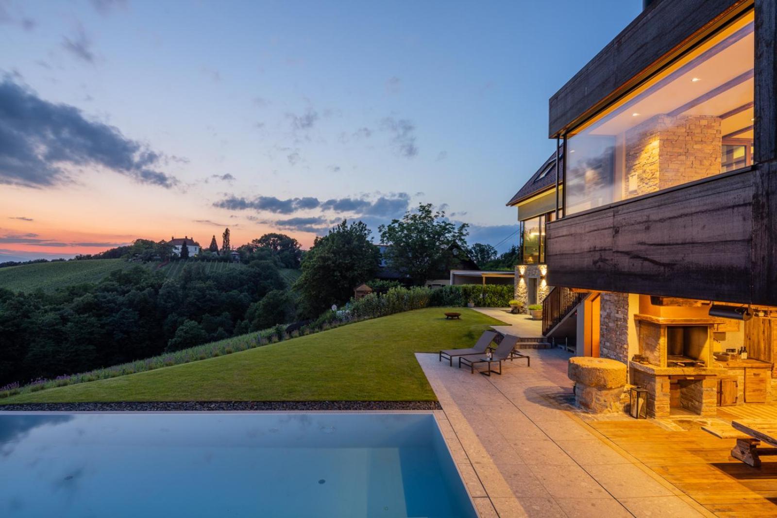 KOGELMAX Exclusive Vacation Home, Südsteiermark Leibnitz Exterior foto